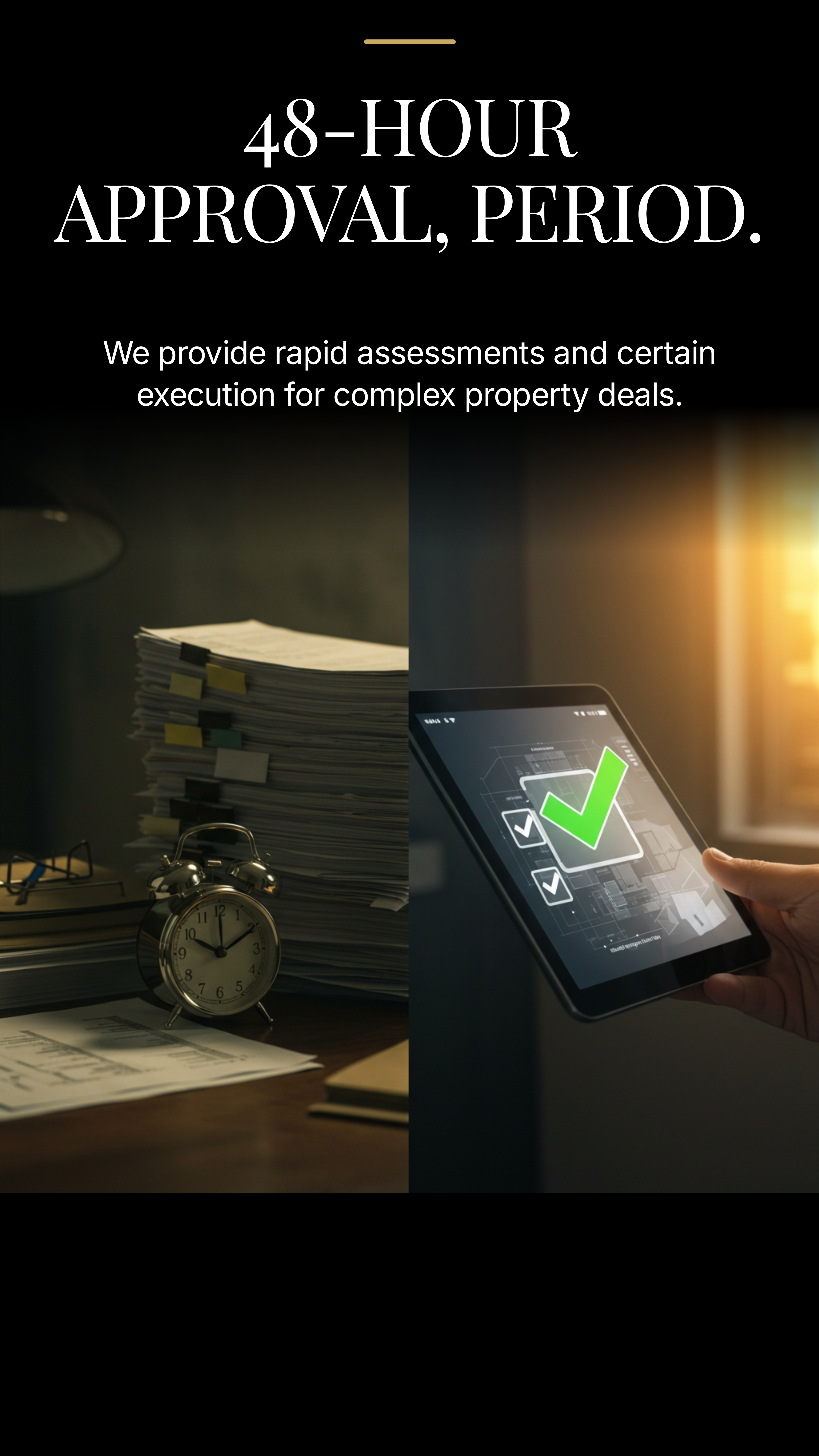 Bridging loan 48-hour approval
